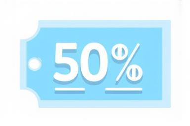 Illustration of a discount coupon icon